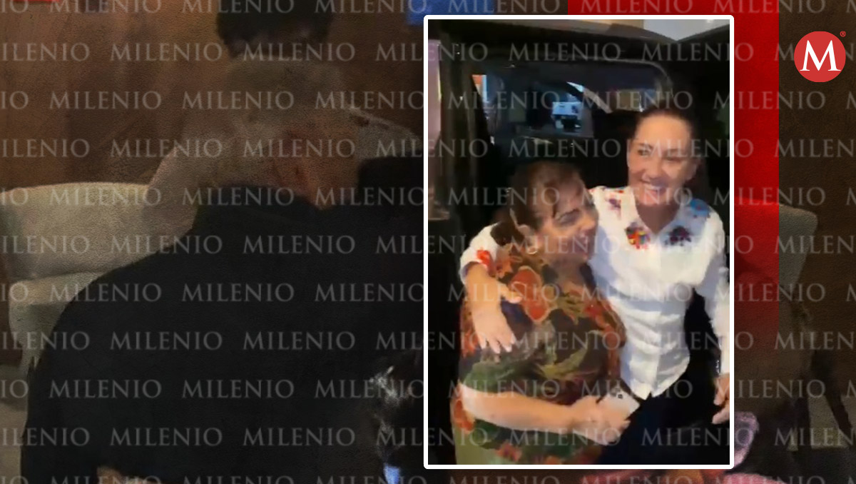 AMLO y Claudia Sheinbaum dormirán en Nuevo León. Foto: Captura de video