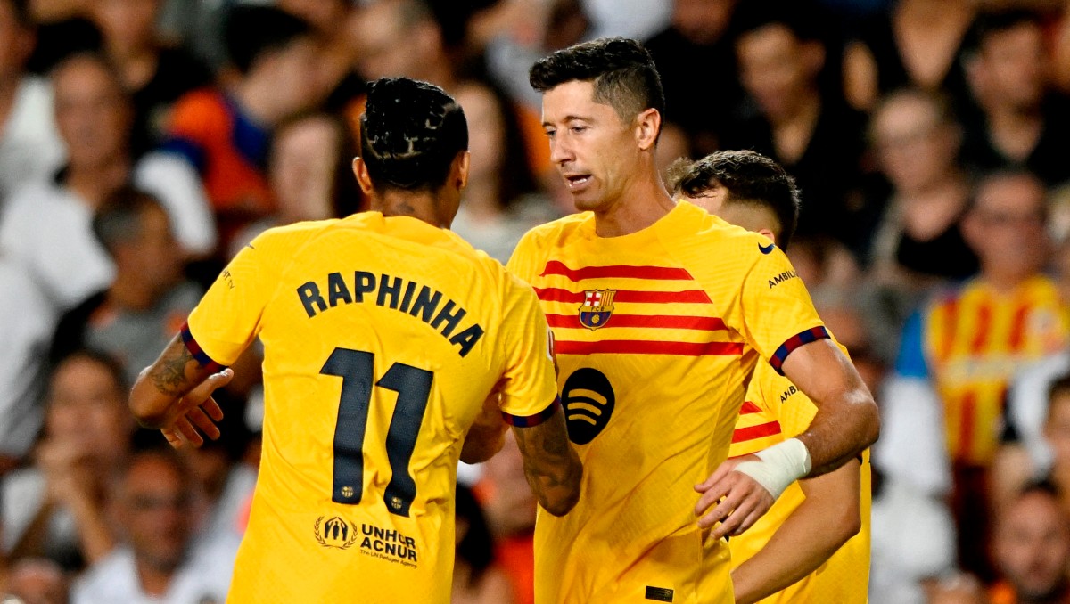 Barcelona comienza la era de Hansi Flick derrotando al Valencia en LaLiga (Reuters)