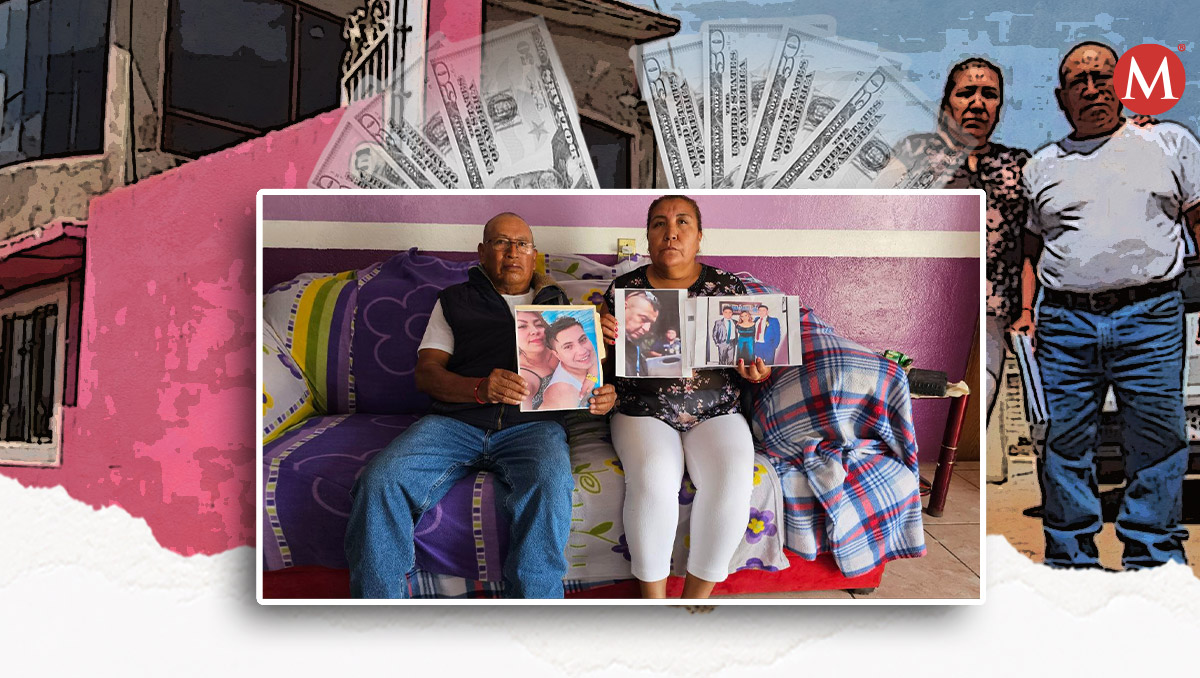 Tras el despojo, la pareja mencionó recibir amenazas y altercados por parte de su familiar.  Diseño: Samantha Martínez.