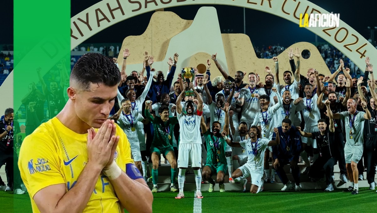 Al Hilal le vuelve a quitar un título a Cristiano Ronaldo (AFP/ X @Alhilal_EN)