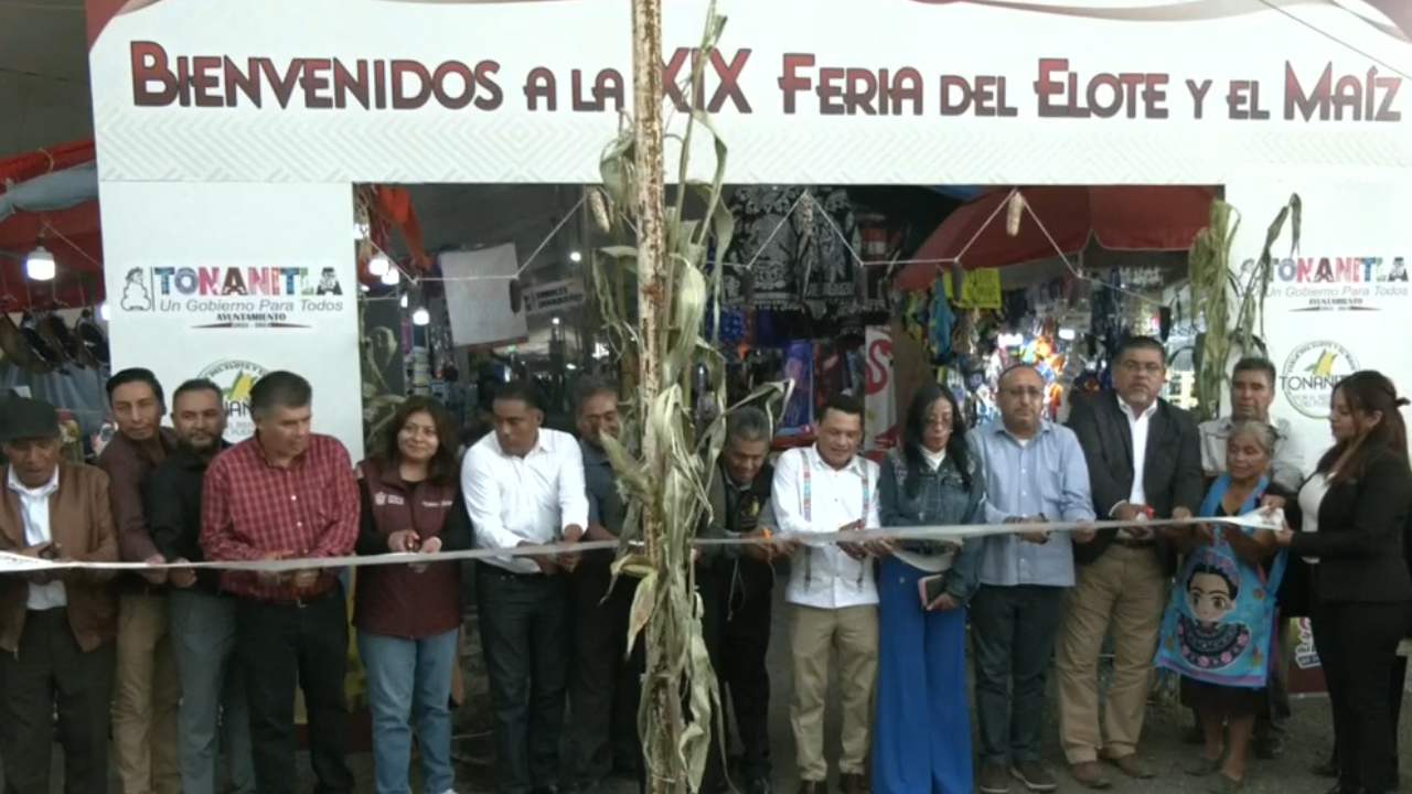 Inicia la Feria del Elote y el Maíz 2024 en Tonanitla, Edomex