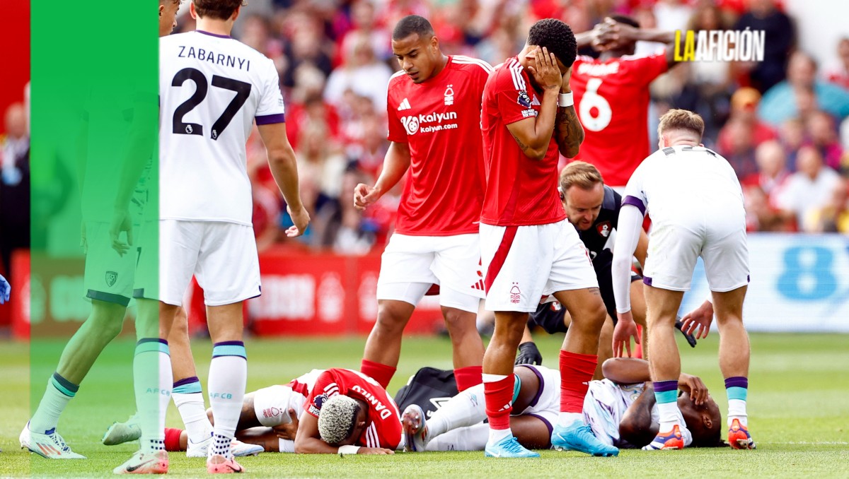 Jugador del Nottingham Forest sufre escalofriante lesión en partido de Premier League (Reuters)