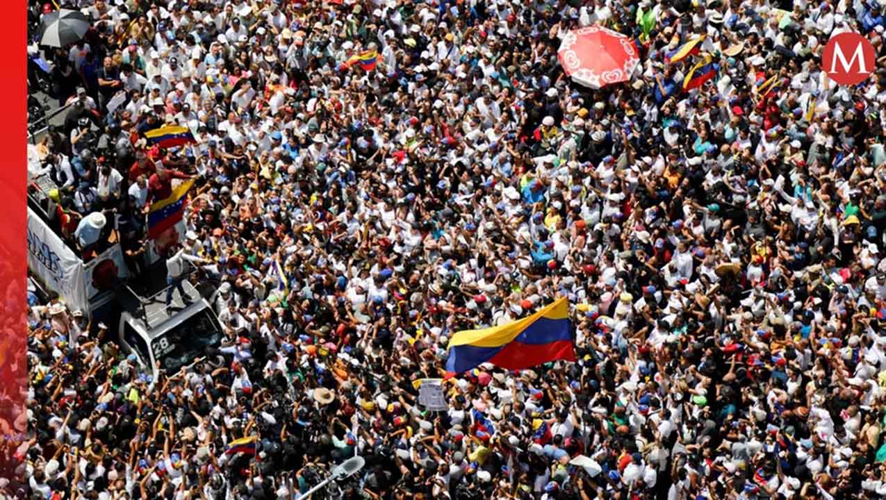 Miles de venezolanos volvieron a salir a las calles de Caracas para protestar contra Nicolás Maduro