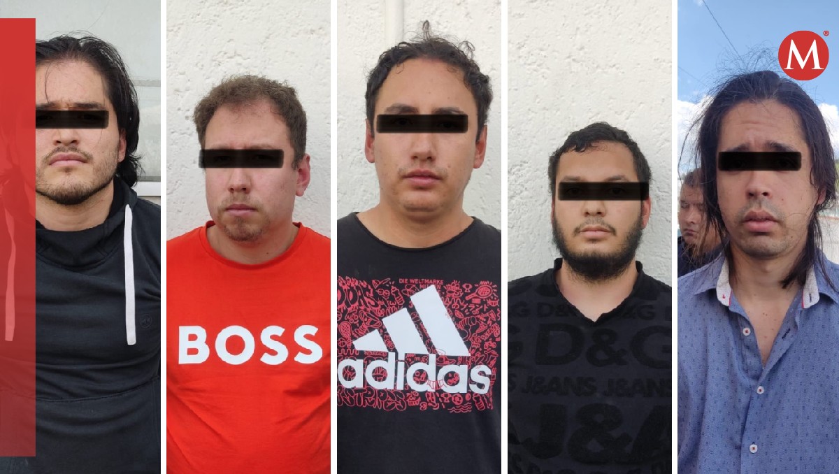 Detuvieron a cinco personas de Jalisco que robaban autos de alta gama en Valle de Toluca. Foto: (Especial)