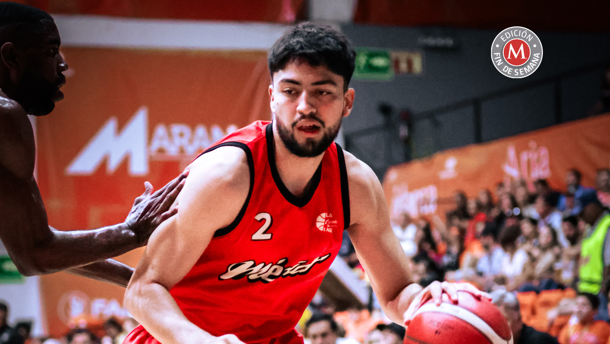Gael Bonilla, la joya de Ecatepec que juega para Diablos Rojos en LNBP (Cortesía)