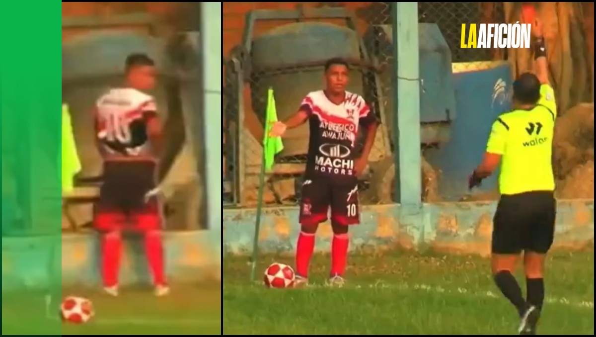 Jugador es expulsado en la Copa Perú por orinar en pleno partido (Especial)