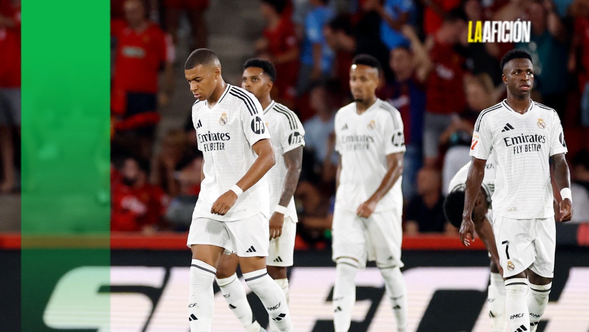 Real Madrid se atora con el Mallorca en la presentación de Mbappé en la Liga de España (AFP)