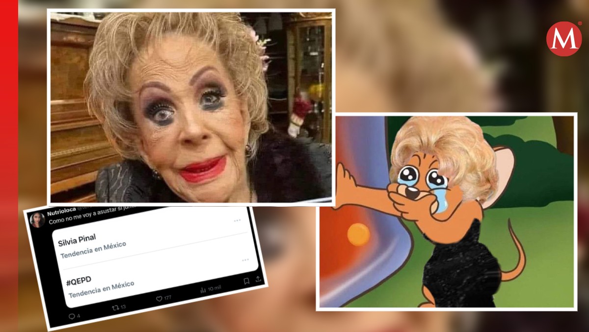 Silvia Pinal desató memes tras estar en tendencia en redes sociales.