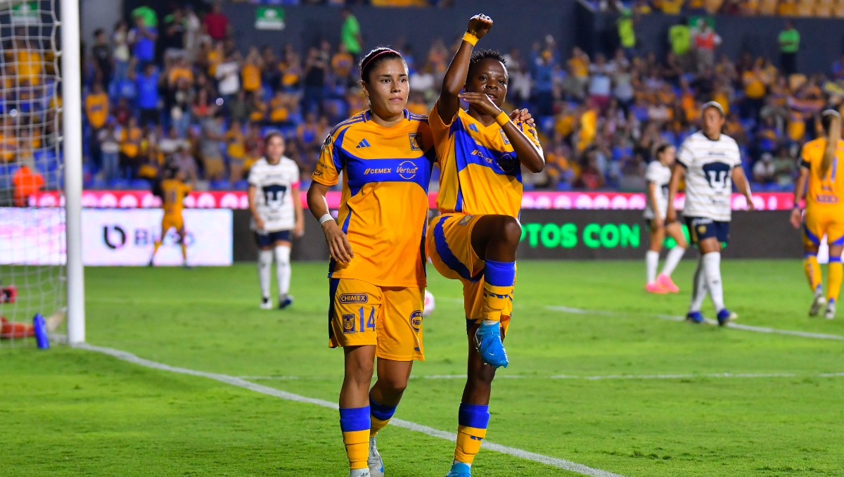 Tigres Femenil derrota a Pumas en la jornada 6 de Apertura 2024 (Imago7)