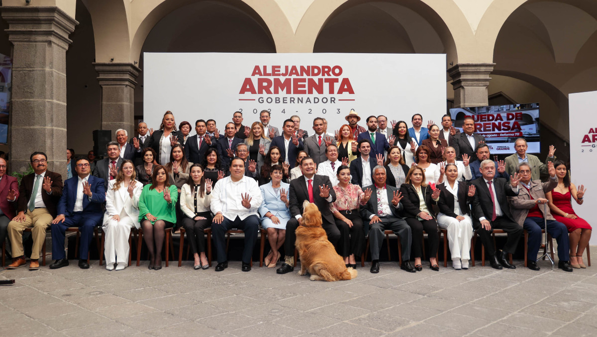 Alejandro Armenta presenta a más integrantes de su gabinete en Puebla  | Agencia Es Imagen