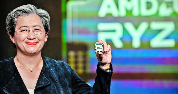 La directora ejecutiva de la empresa, Lisa Su, lanzó la línea MI300 el año pasado. ESPECIAL