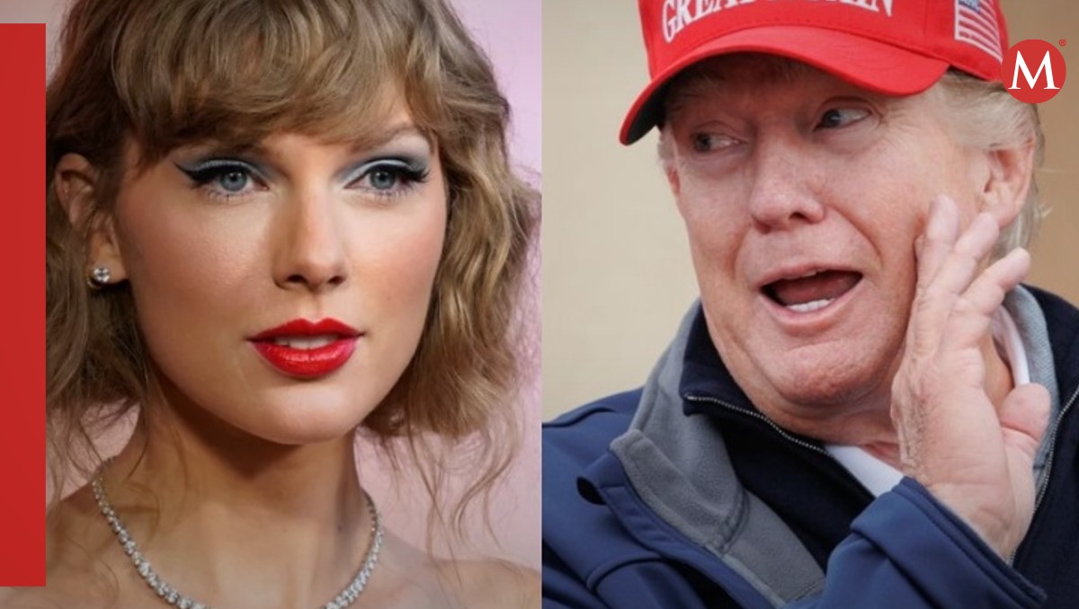 Donald Trump aparenta apoyo de Taylor Swift con fotos trucadas | X