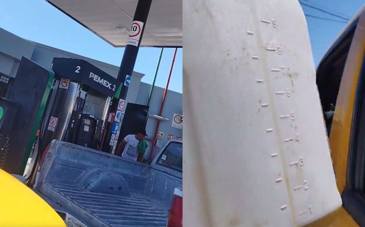 Gasolinera en Coahuila no da litros de litro, denuncia lagunero en redes sociales. l Especial