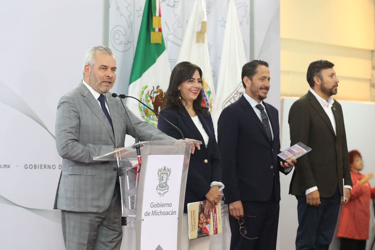 Gobierno de Michoacán respalda el proyecto educativo de Claudia Sheinbaum. | Especial
