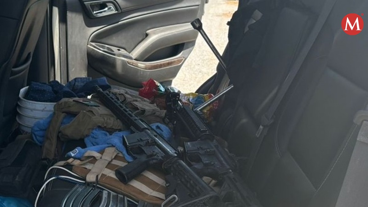 Hombres son detenidos con armas y equipo bélico en Soto la Marina