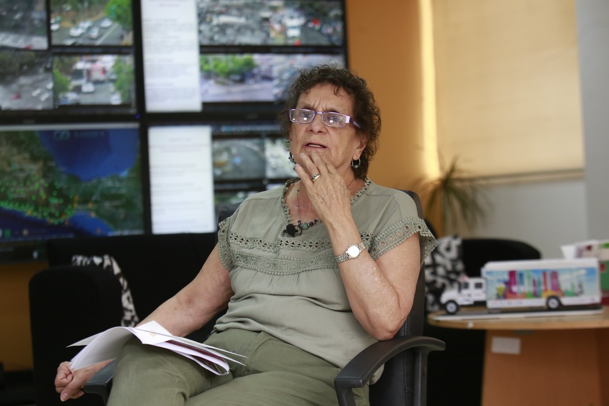 Myriam Urzua Venegas, secretaria de Protección Civil de la Ciudad de México. Foto: Juan Carlos Bautista