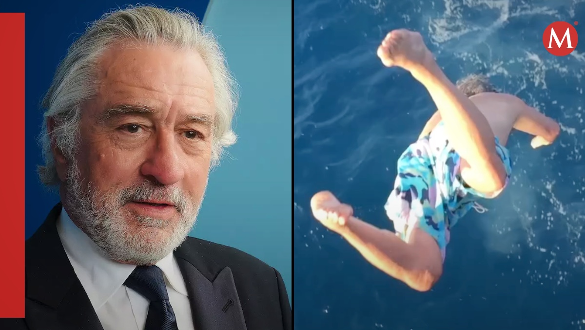 Robert De Niro sorprende con un salto de 9 metros desde un yate por su cumpleaños 81 | ESPECIAL