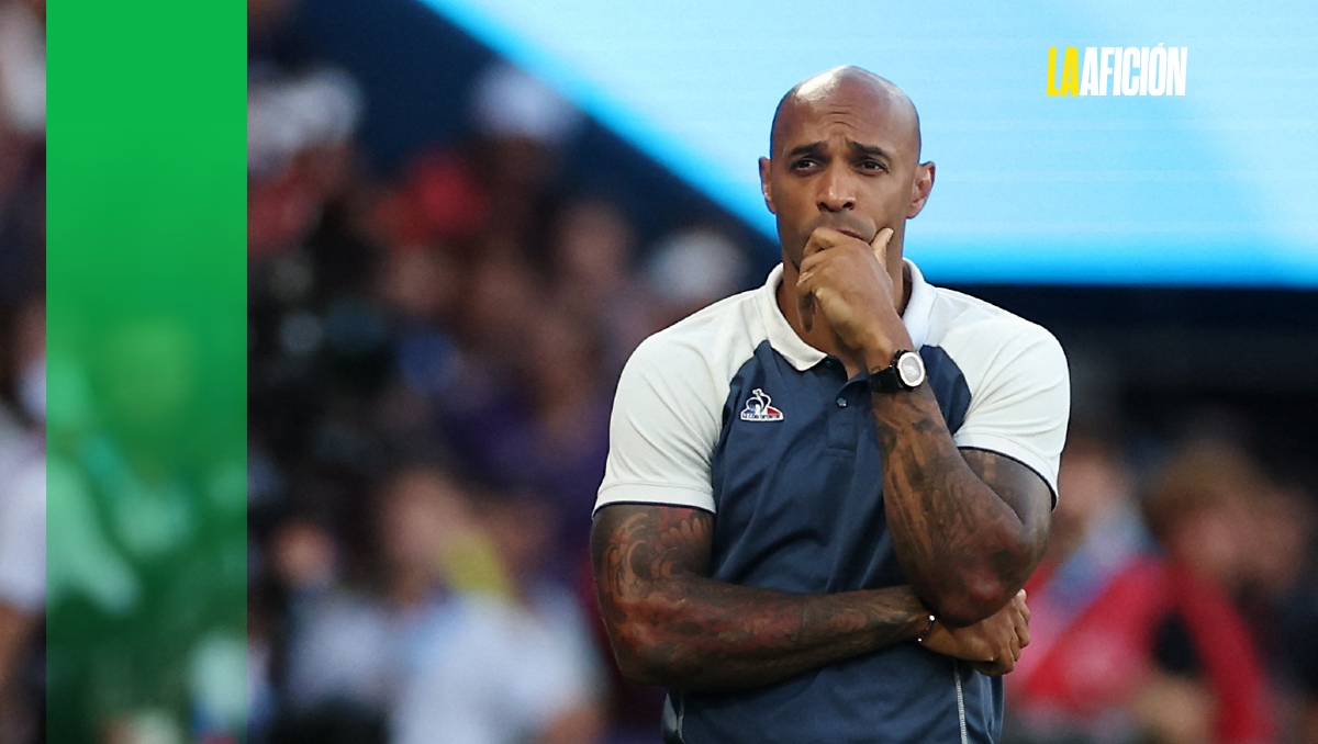 Thierry Henry deja de ser entrenador de la selección de Francia Sub 21 y olímpica (Reuters)