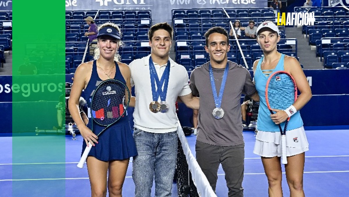 Atletas Olímpicos mexicanos asisten al Abierto de Monterrey como invitados especiales (Cortesía)