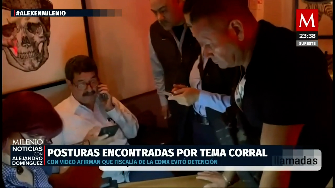 Conflicto en la detención de Javier Corral, intervención de autoridades en restaurante de CdMx