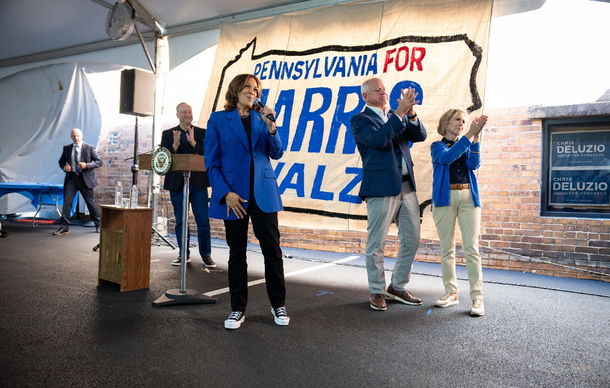 Para Harris, Pensilvania es un reto ya que acostumbra apoyar a gobiernos conservadores ((X/@KamalaHarris)