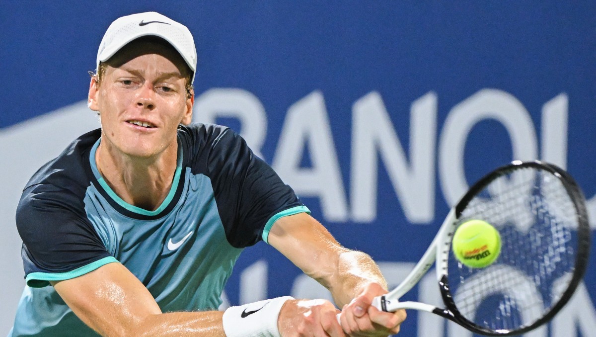 Jannik Sinner dio positivo dos veces por un esteroide anabólico prohibido (AP)