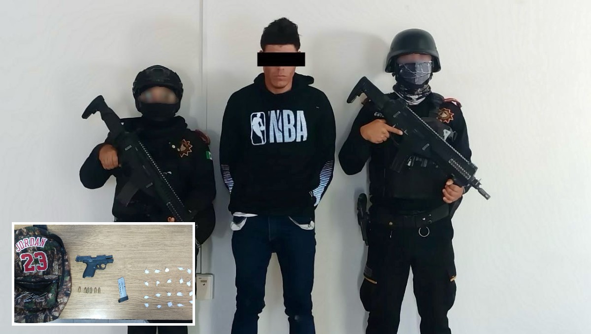 El joven fue identificado como Rodolfo “N”, de 26 años. Foto: Especial