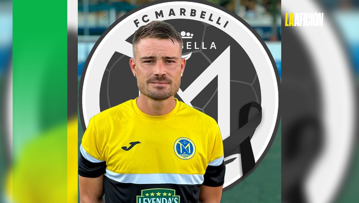 Muere Gonzalo Almenara, jugador de futbol amateur en España (X @FCMarbelli)