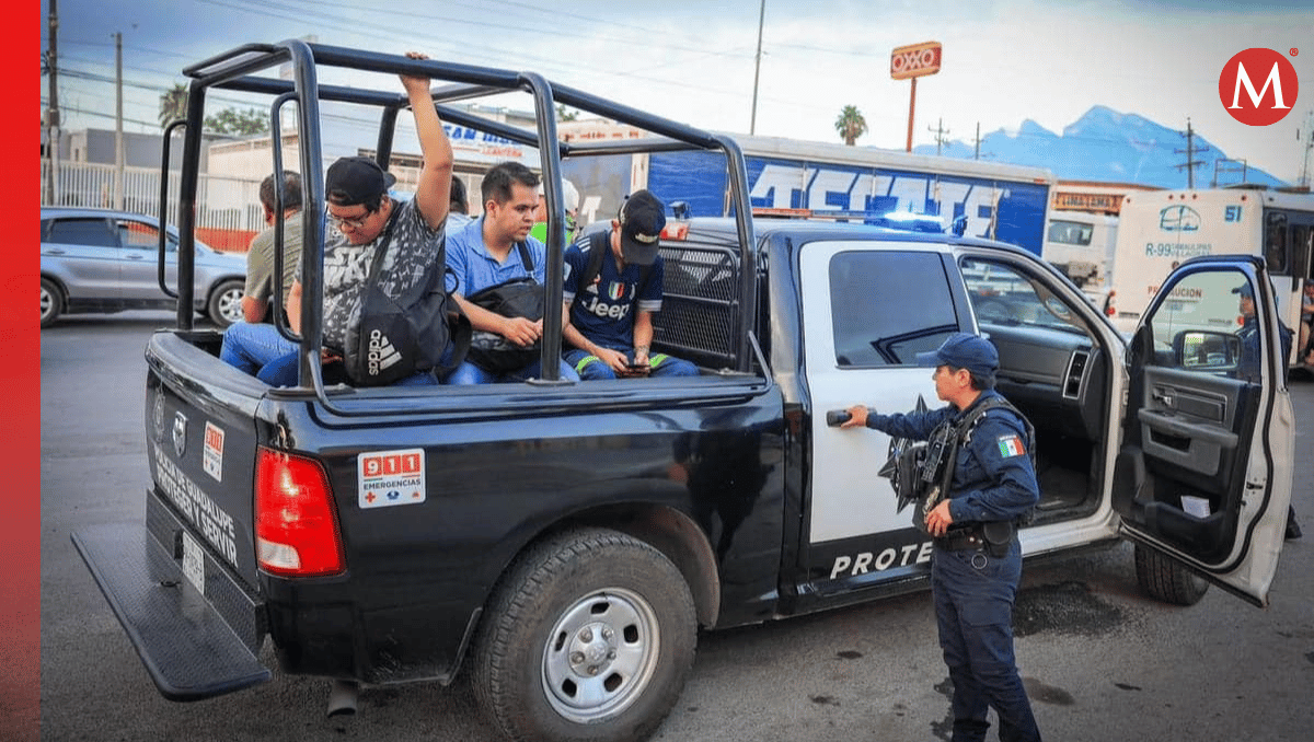 Policía de Guadalupe brindan servicio de transporte en donde se contarán con diversos horarios y puntos de encuentro / Especial.