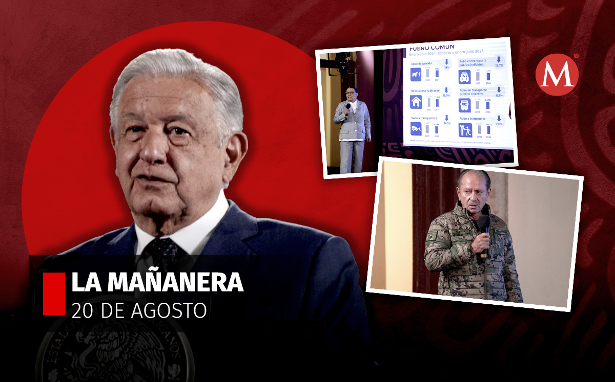 El presidente López Obrador en la mañanera desde Palacio Nacional. | Cuartoscuro