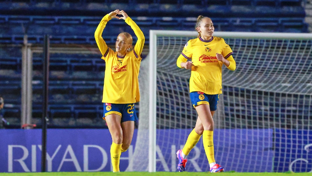América Femenil debuta en la W Champions Cup con goleada sobre Vancouver Whitecaps (Imago7)