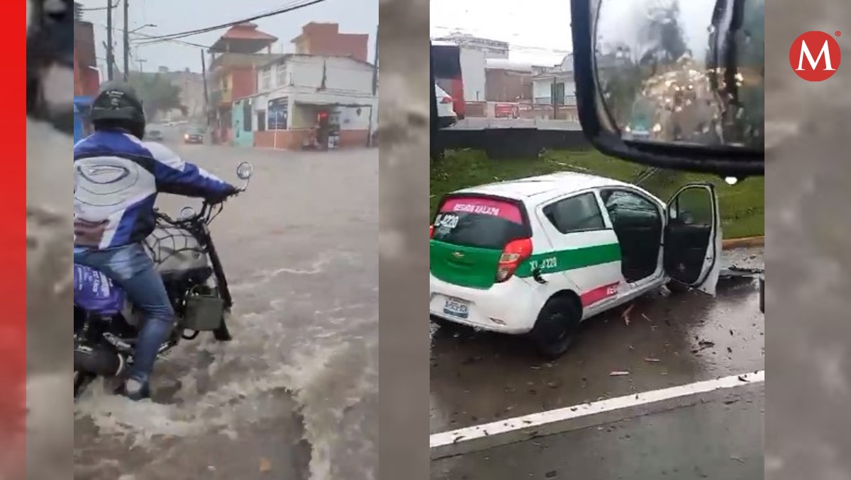 Fuertes lluvias en el estado de Veracruz dejan varias afectaciones / Especial