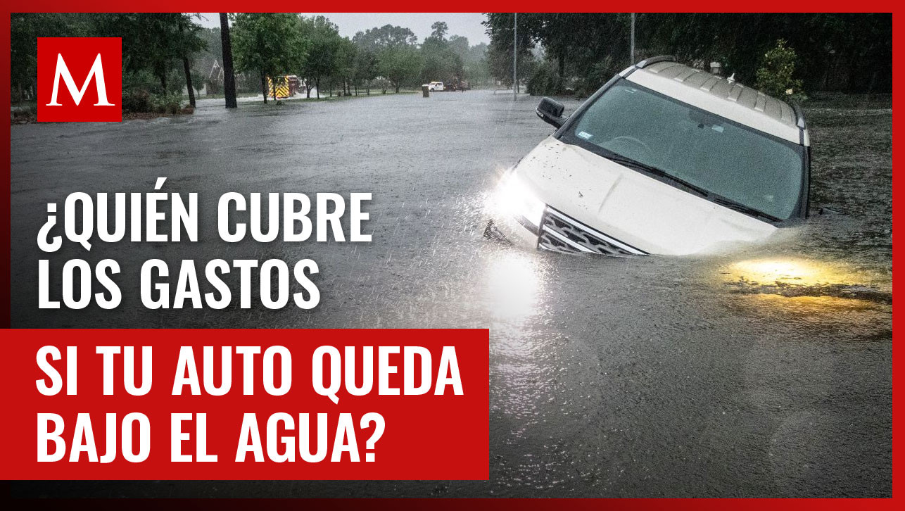 ¿Tu auto quedó bajo el agua? Lo que debes saber sobre seguros en temporada de lluvias