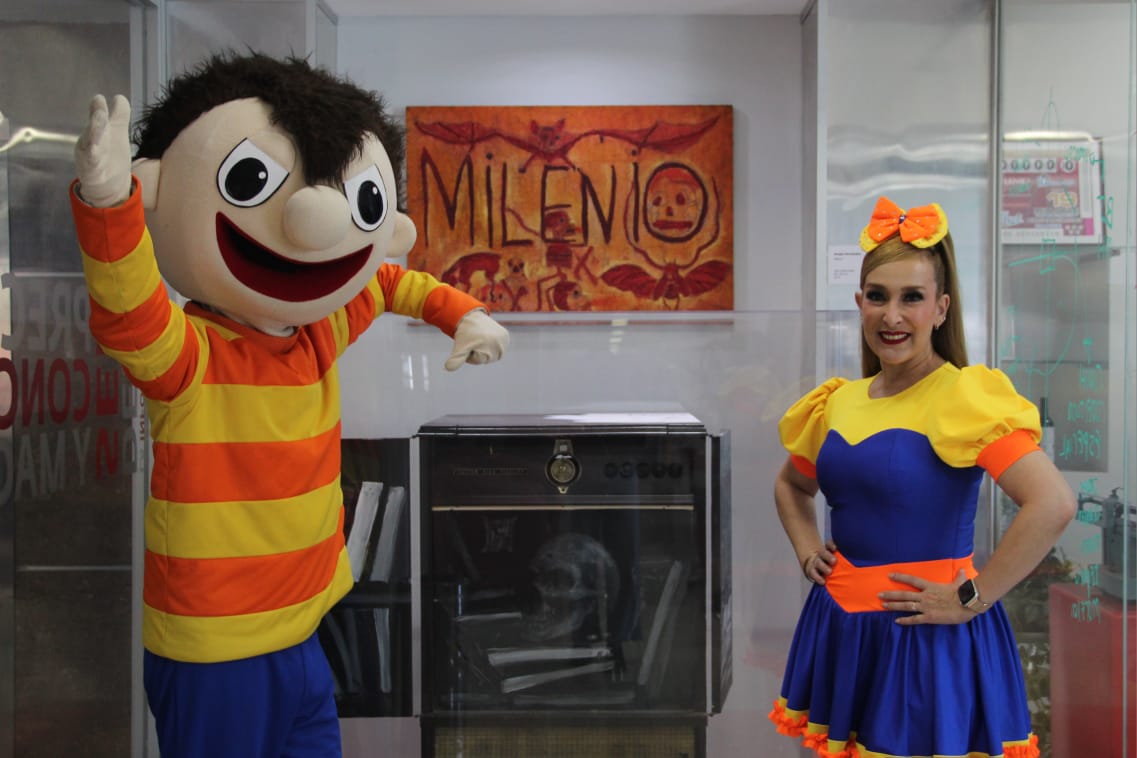 Beto y Bely visitaron la redacción de MILENIO / Especial