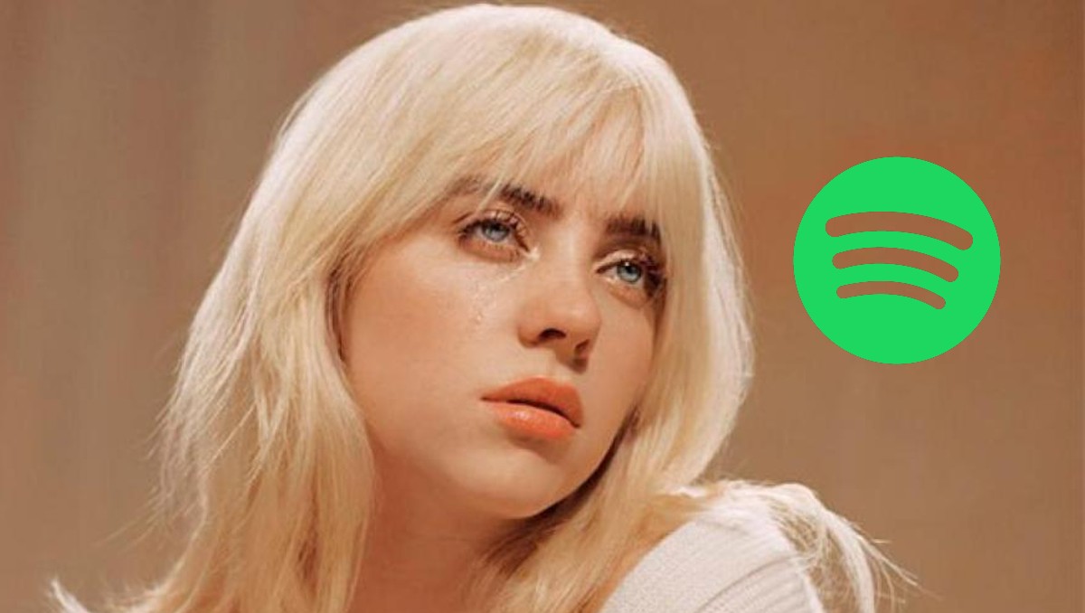 Billie Eilish, la más escuchada en Spotify