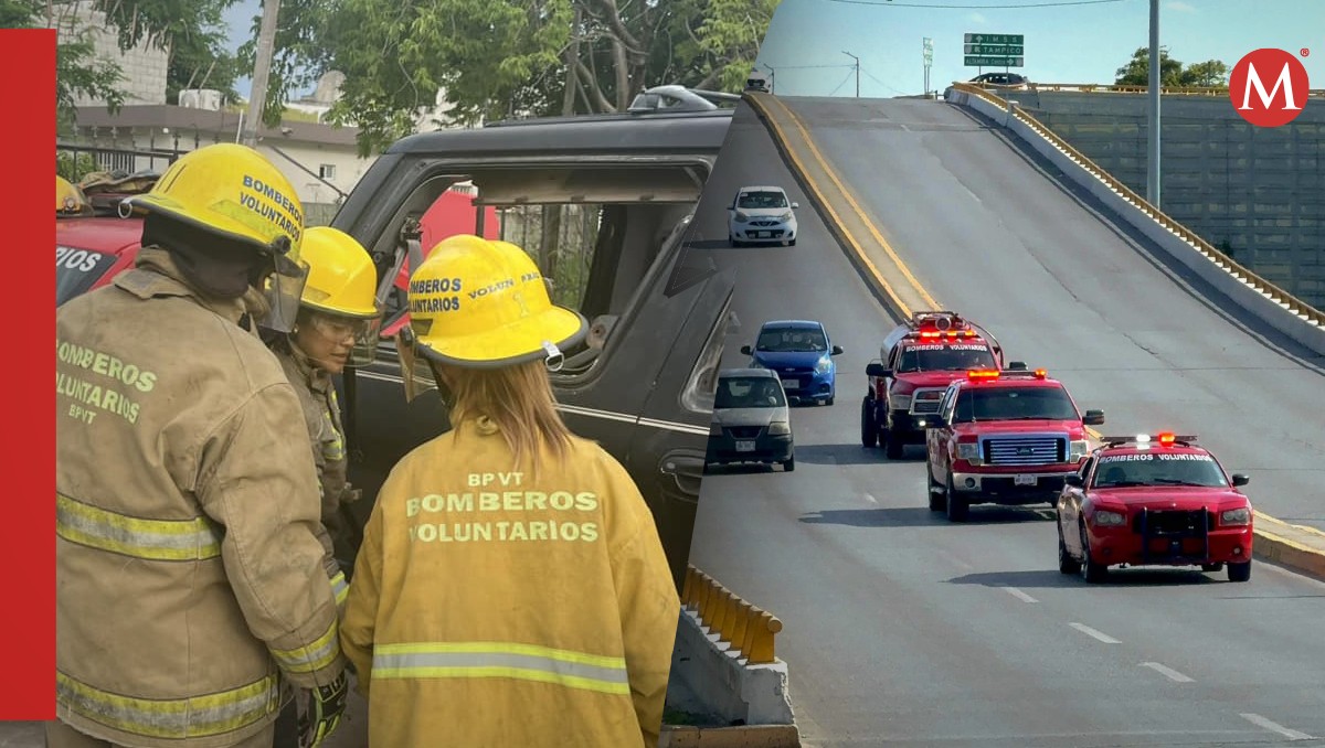 Bomberos voluntarios de Altamira. (Especial)