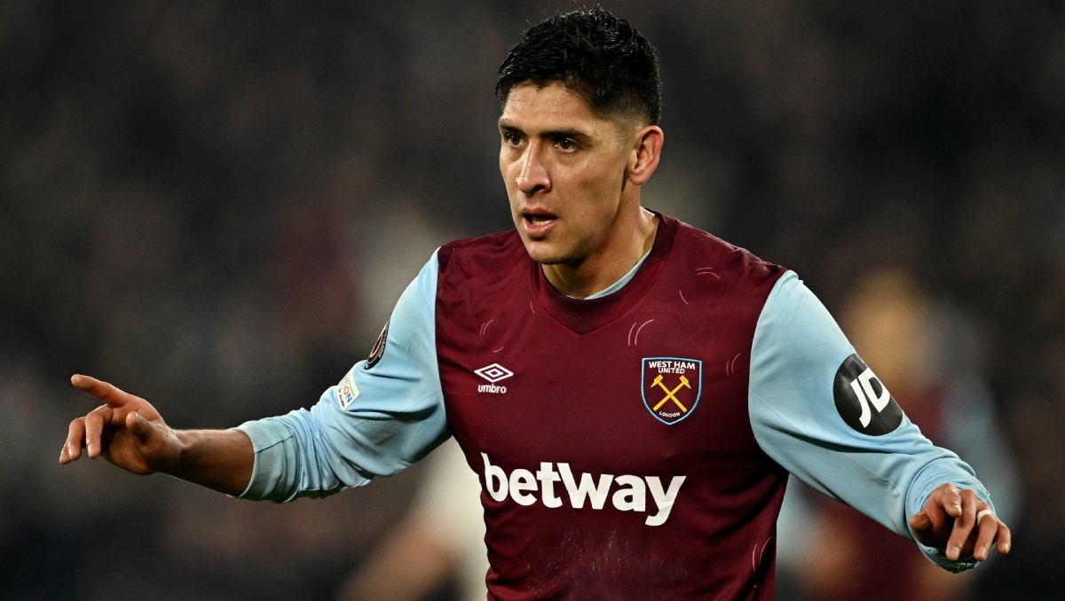 Edson Álvarez está cerca de volver a la actividad con el West Ham (Reuters)
