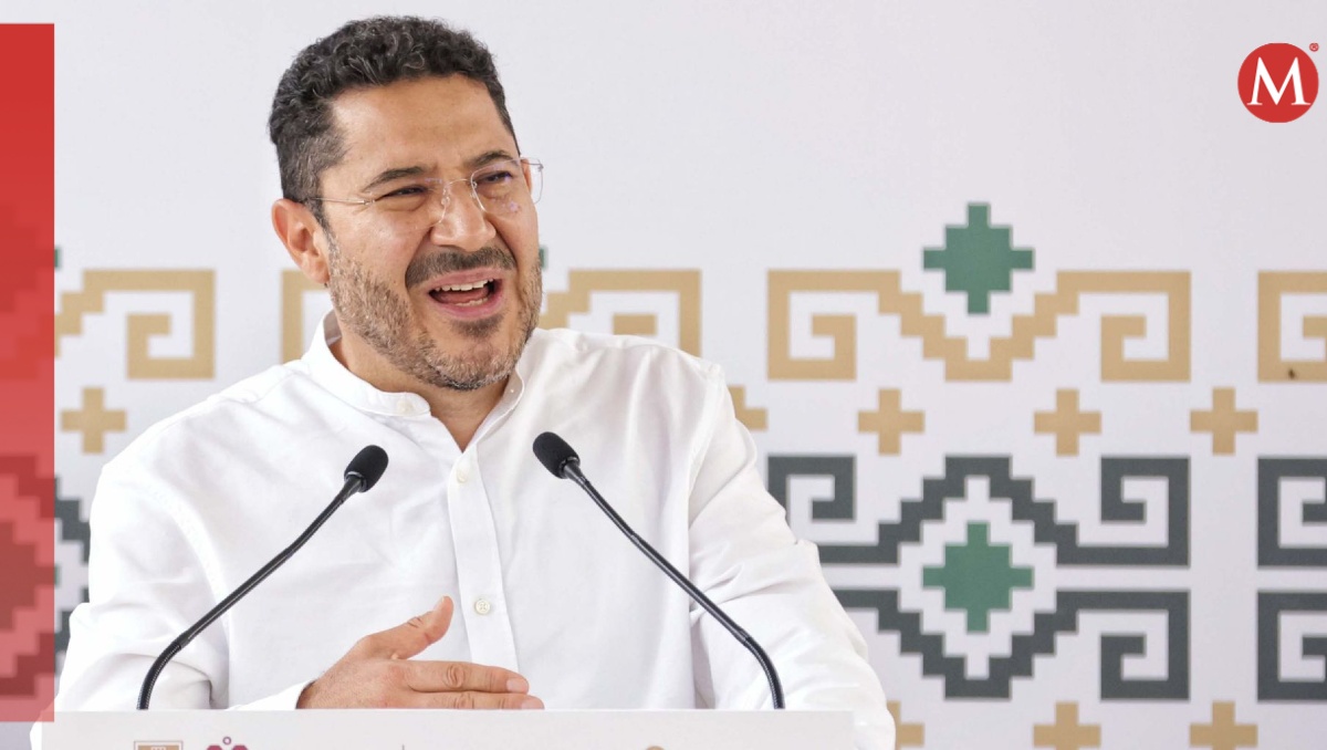 El jefe de Gobierno de la Ciudad de México, Martí Batres, en una conferencia de prensa. | Cuartoscuro