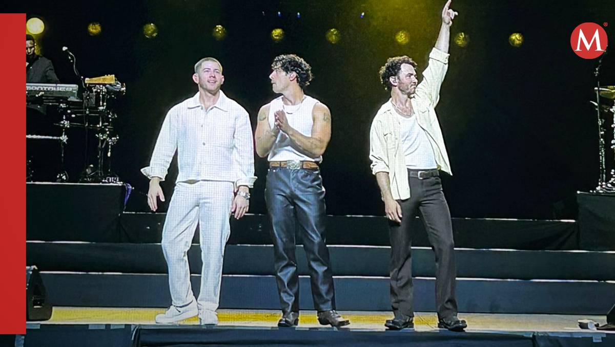 Jonas Brothers se presentaron en la Arena CdMx