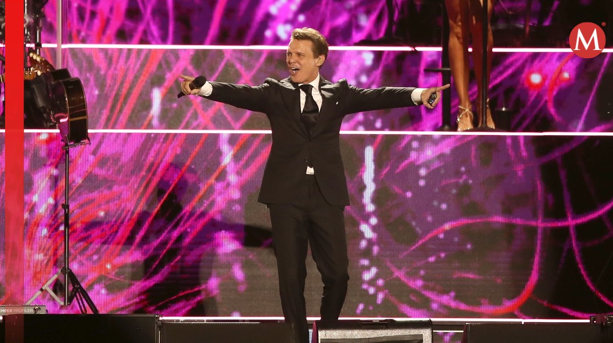 Luis Miguel se presenta en Monterrey. Foto: Especial