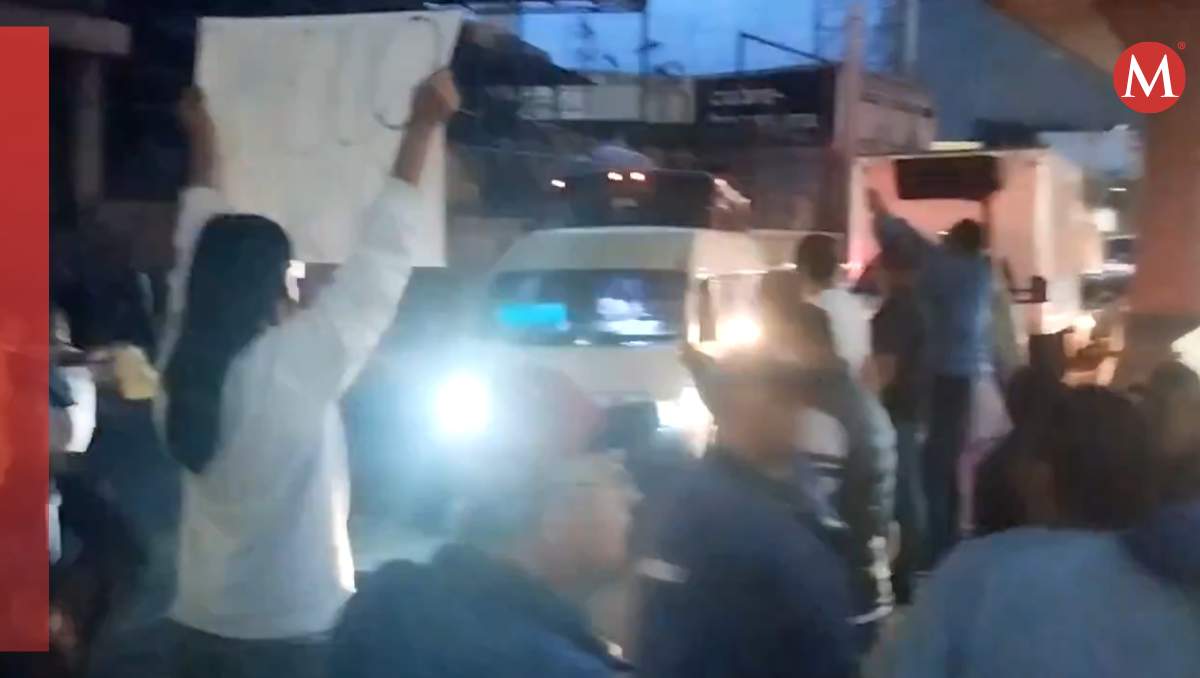 Los manifestantes se encuentran a la altura de la vialidad primero de mayo y Río San Joaquín, en dirección a CdMx. Especial