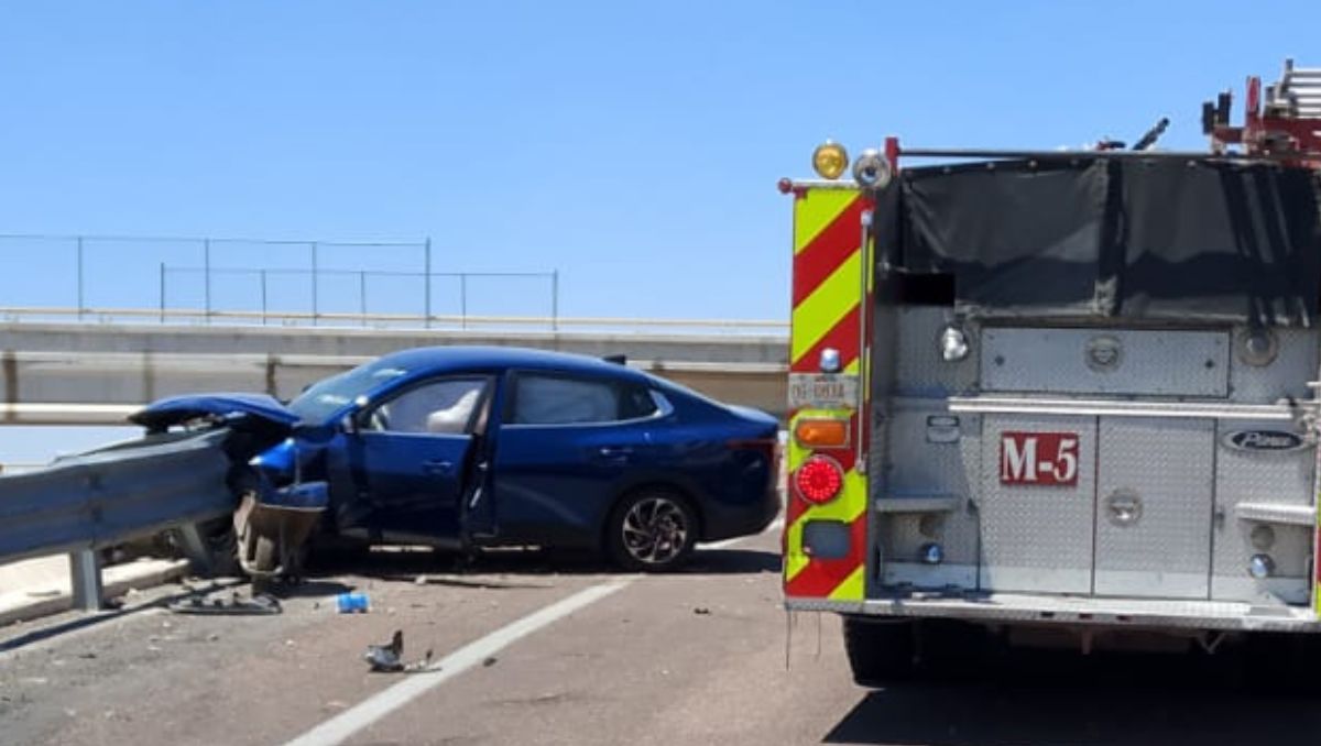 Accidente a la altura del ejido Vergel de Gómez Palacio. | Especial