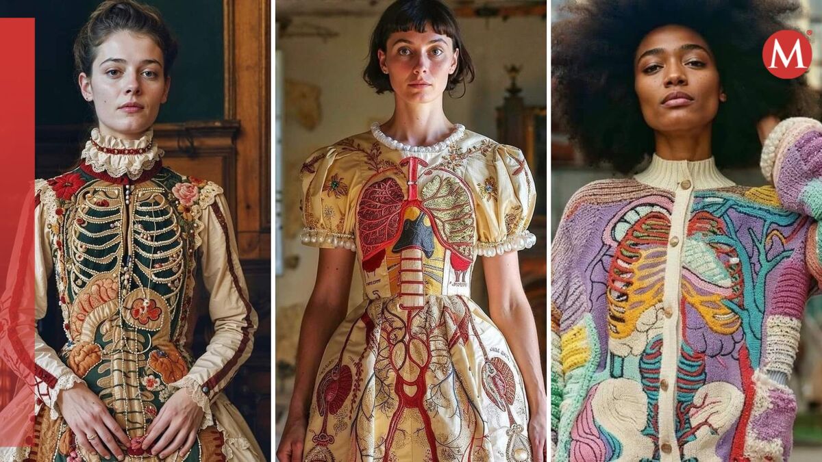David Szauder lanza propuesta de ropa con diseños del cuerpo humano | X