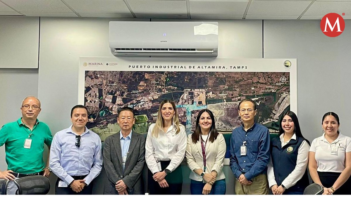 Empresarios del ramo eléctrico y electrónico de China visitaron el puerto de Altamira.
