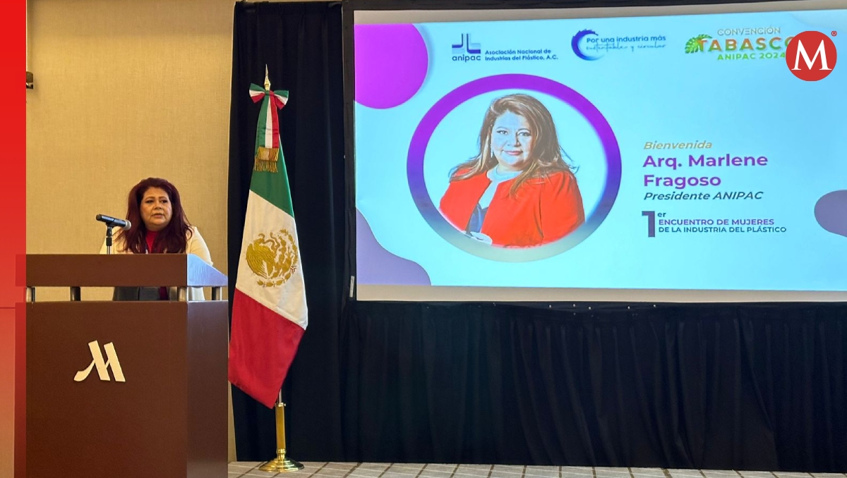 Marlene Fragoso dice que “La industria de plásticos está haciendo avances significativos" por el reciclaje  (ANIPAC)