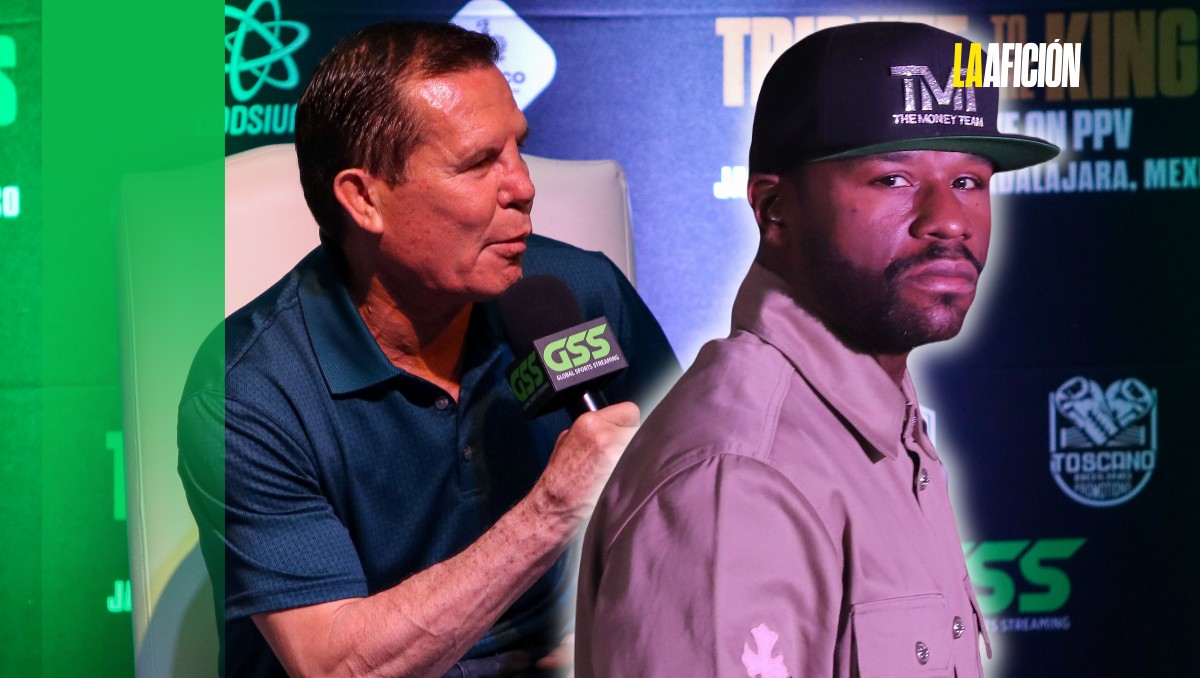 Mayweather no descarta un enfrentamiento con Julio César Chávez (Imago7/Ariel Ojeda)