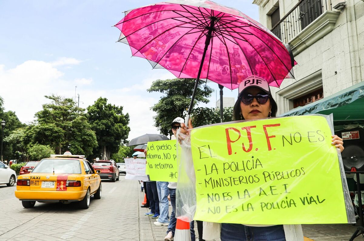 Protesta ante reforma al Poder Judicial. | Cuartoscuro