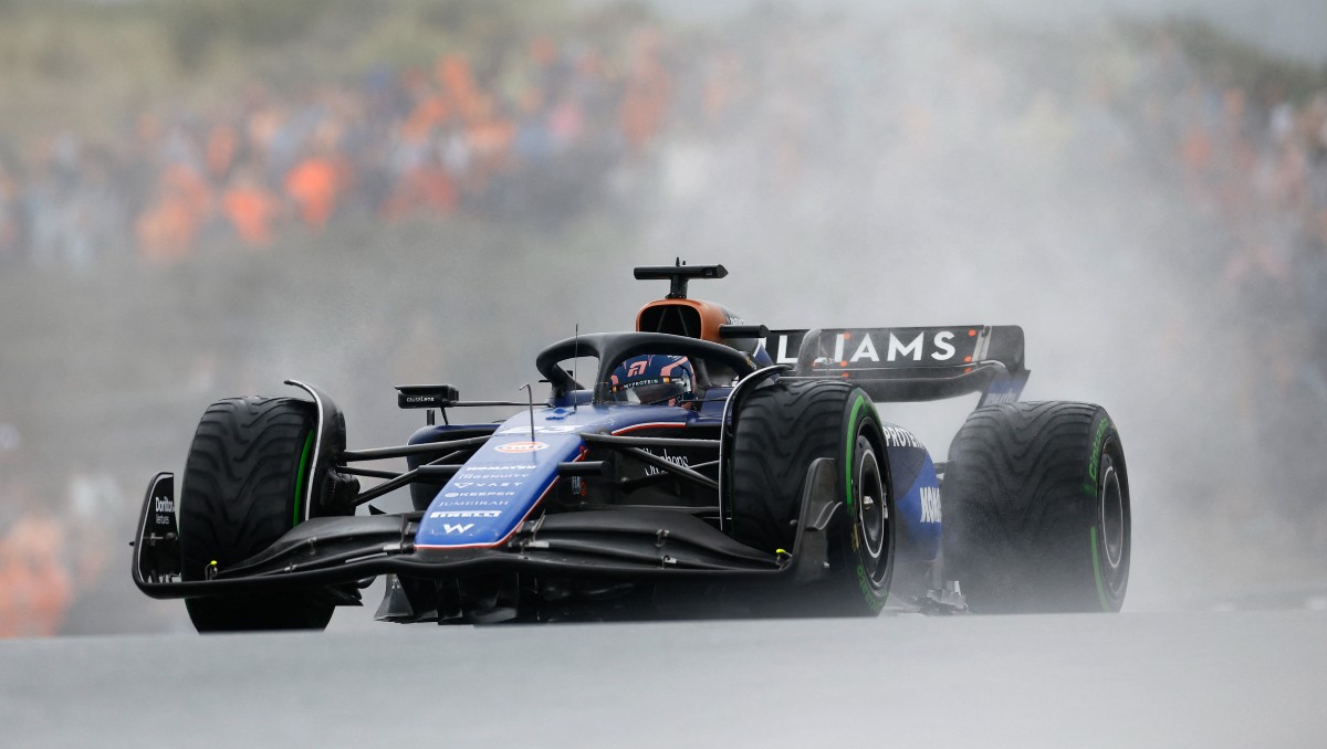 Alexander Albon saldrá último en el GP de Países Bajos (Reuters)