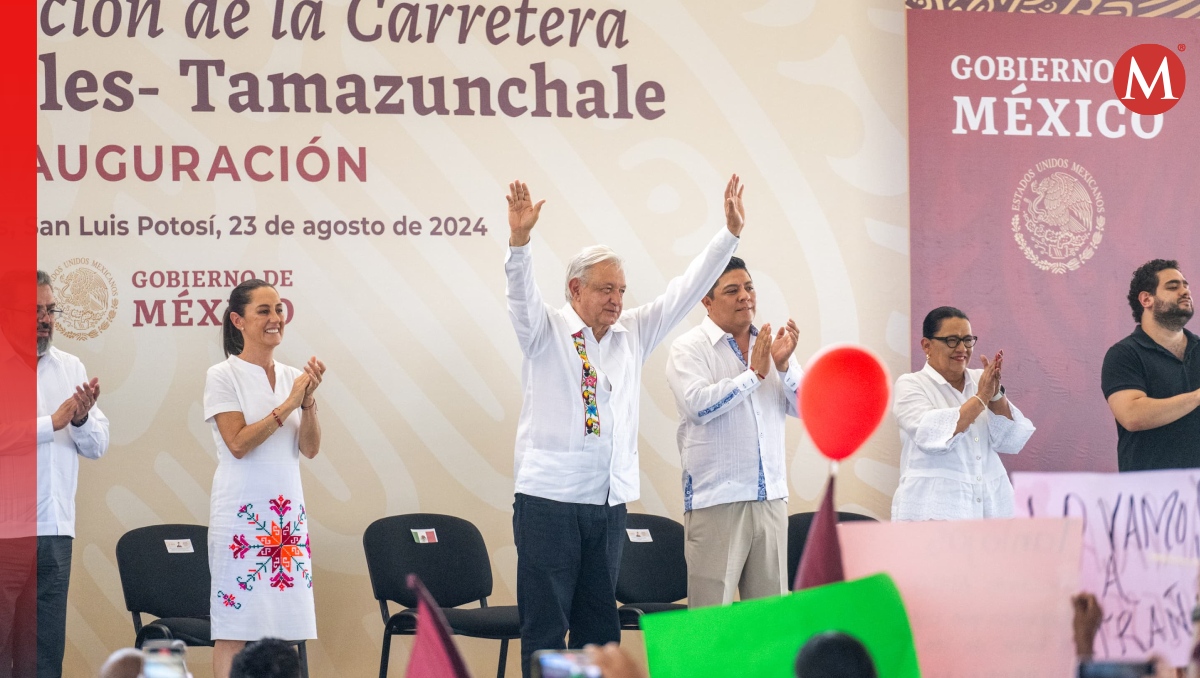 El Gobernador Ricardo Gallardo Cardona agradece el apoyo a AMLO (Especial)