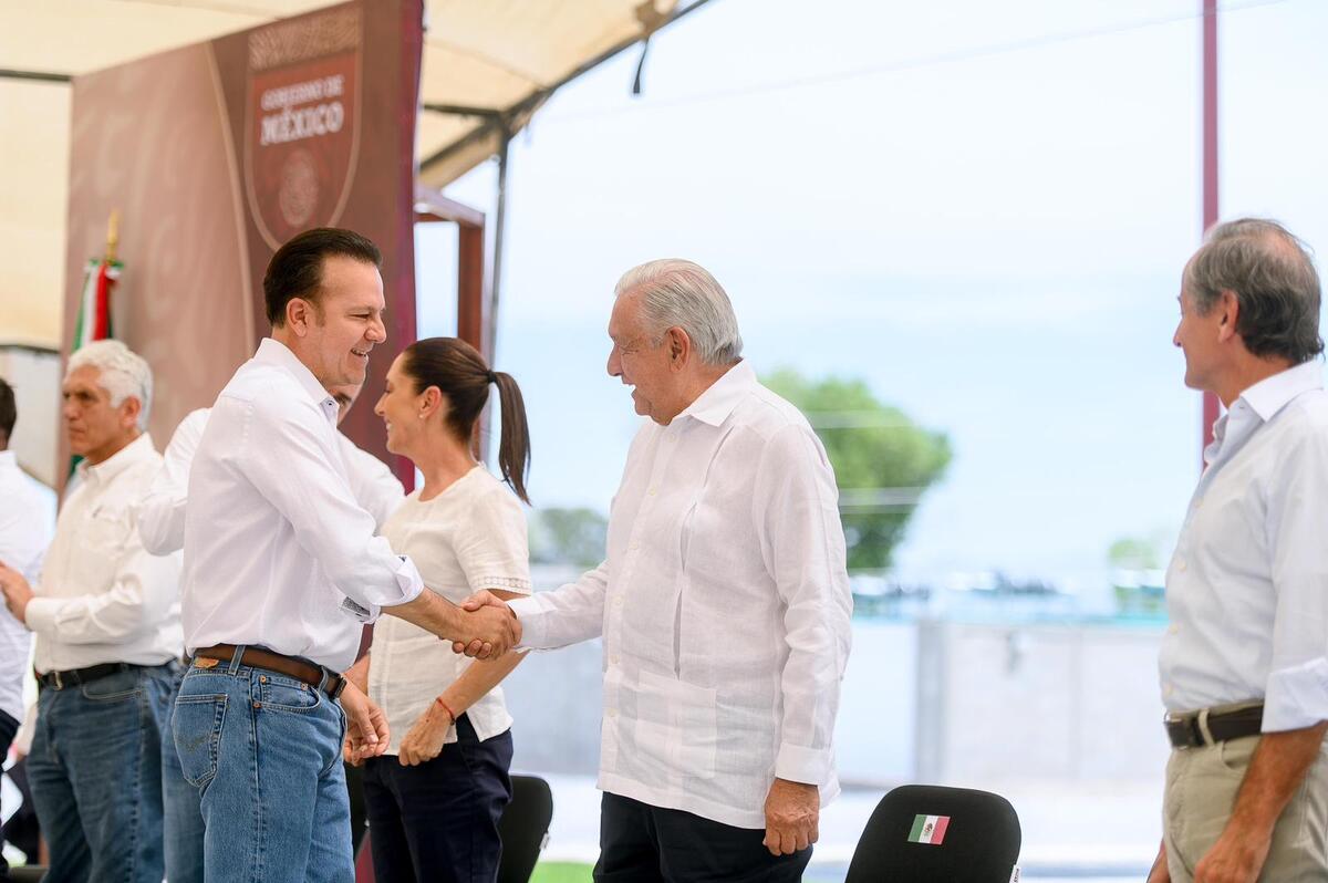 “Es usted un hombre que cumple su palabra”, fueron las palabras del mandatario. | Especial